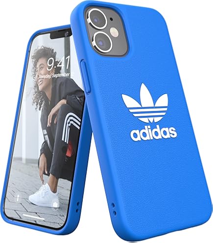 Amazon.co.jp: アディダス iPhone12Miniケース トレフォイルロゴ